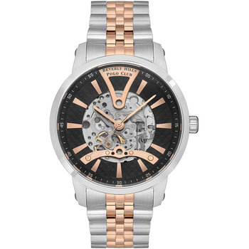 BEVERLY HILLS POLO CLUB Automatic Two Tone Stainless Steel Bracelet
