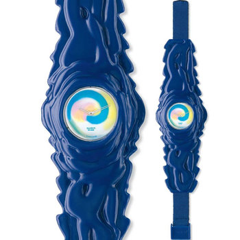 SWATCH Paint In Blue Numbered Blue Rubber Strap