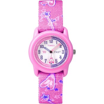 TIMEX Time Machines Pink Ballerina Multicolor Fabric Strap