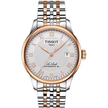 TISSOT  T-Classic Le Locle Powermatic 80 TwoTone Stainless Steel Bracelet