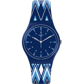 SWATCH Countryside Pikabloo Two Tone Silicone Strap