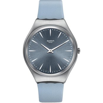 SWATCH Skindream Light Blue Leather Strap