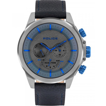 POLICE Belmont Dual Time Blue