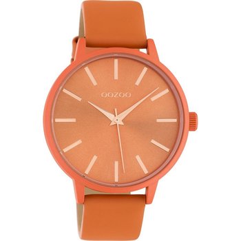 OOZOO Timepieces Orange Leather Strap (42mm)