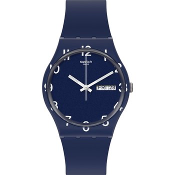 SWATCH Gents Over Blue with Blue Silicone Strap
