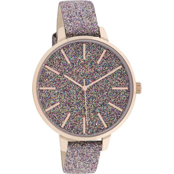 OOZOO Timepieces Multicolor Leather Strap