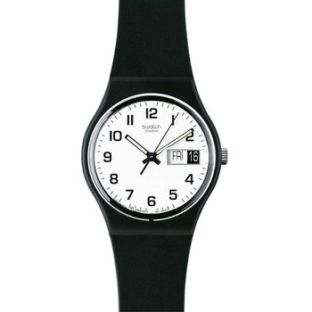 SWATCH Once Again Black Biosourced Strap