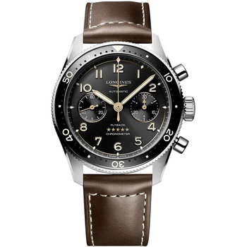 LONGINES Spirit COSC Automatic Brown Leather Strap