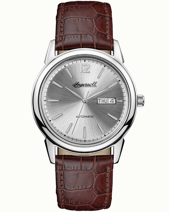 INGERSOLL The New Haven Automatic Brown Leather Strap