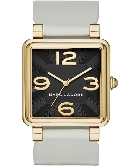 MARC BY MARC JACOBS Vic White Leather Strap