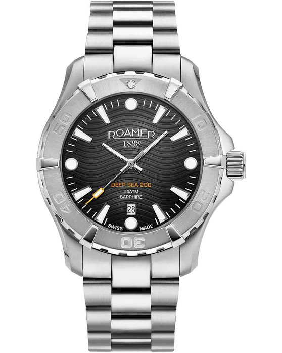 ROAMER Deep Sea 200 Silver Stainless Steel Bracelet