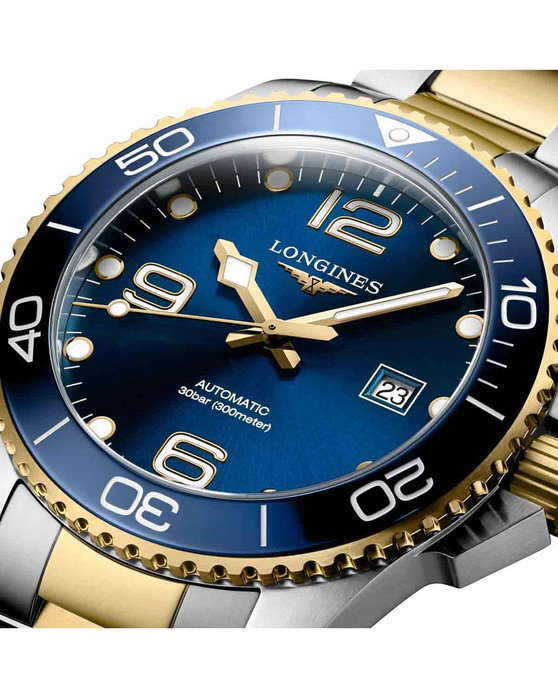 LONGINES HydroConquest Automatic Two Tone Stainless Steel Bracelet