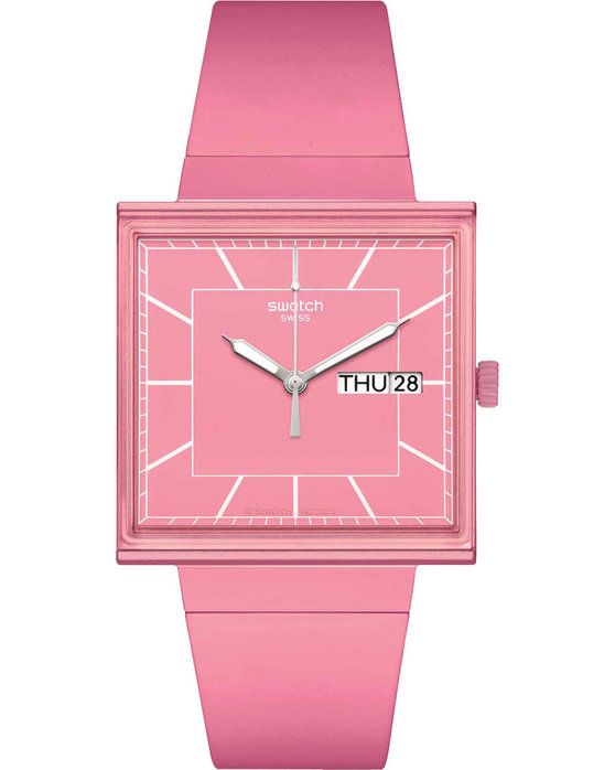 SWATCH What If… Rose? Pink Biosourced Strap