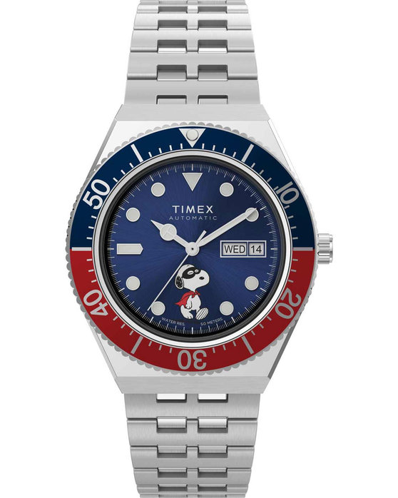 TIMEX M79 x Peanuts Automatic Stainless Steel Bracelet