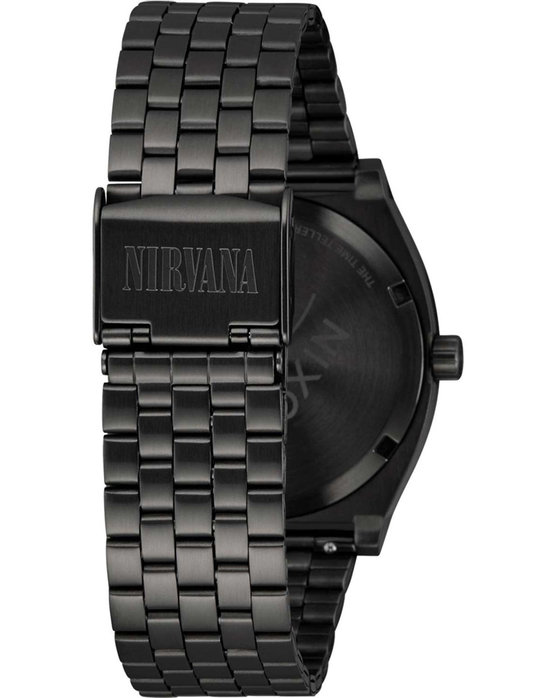 NIXON Nirvana Time Teller Black Stainless Steel Bracelet