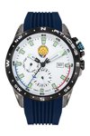 PATROUILLE DE FRANCE Athos 3 Blue Silicone Strap