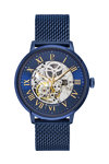 PIERRE LANNIER Automatic Blue Stainless Steel Bracelet