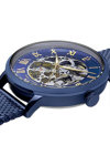 PIERRE LANNIER Automatic Blue Stainless Steel Bracelet