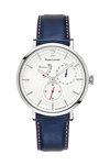 PIERRE LANNIER Evidence Automatic Blue Leather Strap