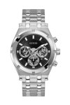 GUESS Continental Silver Stainless Steel Bracelet