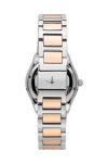 LUCIEN ROCHAT Avenue Diamonds Two Tone Stainless Steel Bracelet