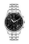 LUCIEN ROCHAT Montreux Chronograph Silver Stainless Steel Bracelet