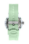 SECTOR EX-46 Dual Time Chronograph Light Green Plastic Strap