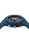 D1 MILANO Polychrono Chronograph Blue Polycarbonate Bracelet