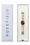 ROSEFIELD Oval Gold Stainless Steel Bracelet