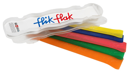 FLIK FLAK Kids Blubia White & Blue Rubber Strap