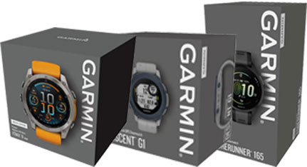 GARMIN QuickFit 22 Graphite with Spark Orange Silicone Band