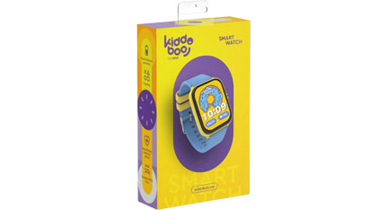 Kiddoboo Smart Band Blue Plastic Strap