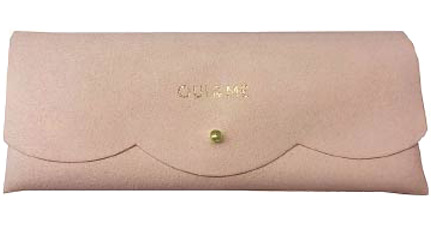 OUI&ME Fleurette Crystals Pink Leather Strap Gift Set