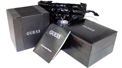 GUESS Mod ID Crystals Silver Stainless Steel Bracelet