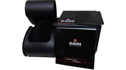RADO True Square Black Combined Materials Bracelet (R27080172)