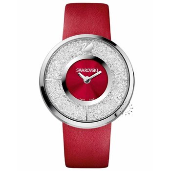 SWAROVSKI Crystalline Red Leather Strap