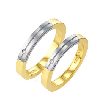 Wedding rings from 14ct Gold