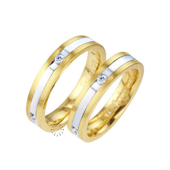 Wedding rings from 14ct Gold