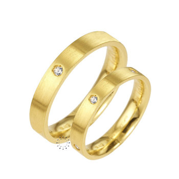 Wedding rings from 18ct Gold