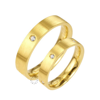 Wedding rings from 18ct Gold