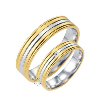 Wedding rings from 14ct Gold