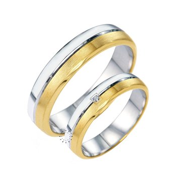 Wedding rings from 14ct Gold