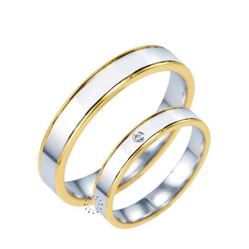 Wedding rings from 14ct Gold