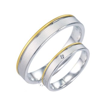 Wedding rings from 14ct Gold