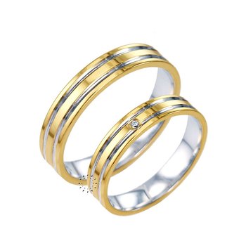 Wedding rings from 18ct Gold