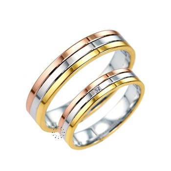 Wedding rings from 14ct Gold