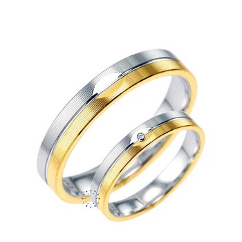 Wedding rings from 14ct Gold