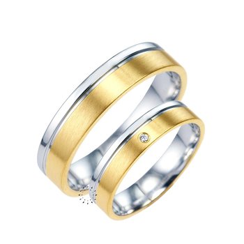 Wedding rings from 14ct Gold