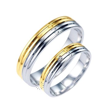 Wedding rings from 14ct Gold