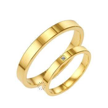 Wedding rings from 14ct Gold